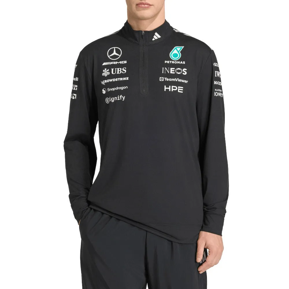 Mercedes-AMG Petronas F1 Engineers Quarter Zip Sweatshirt sold by Shoebacca product image thumbnail 2
