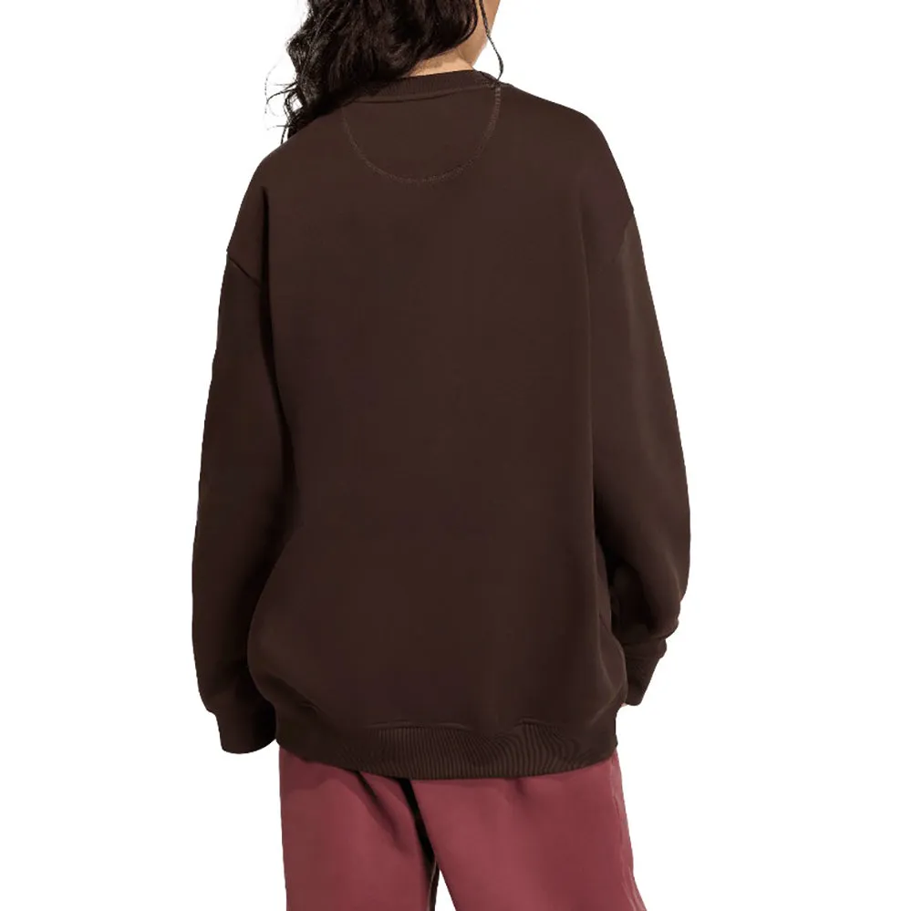 Essentials Fleece Long Oversized Crew Sweatshirt sold by Shoebacca product image thumbnail 3
