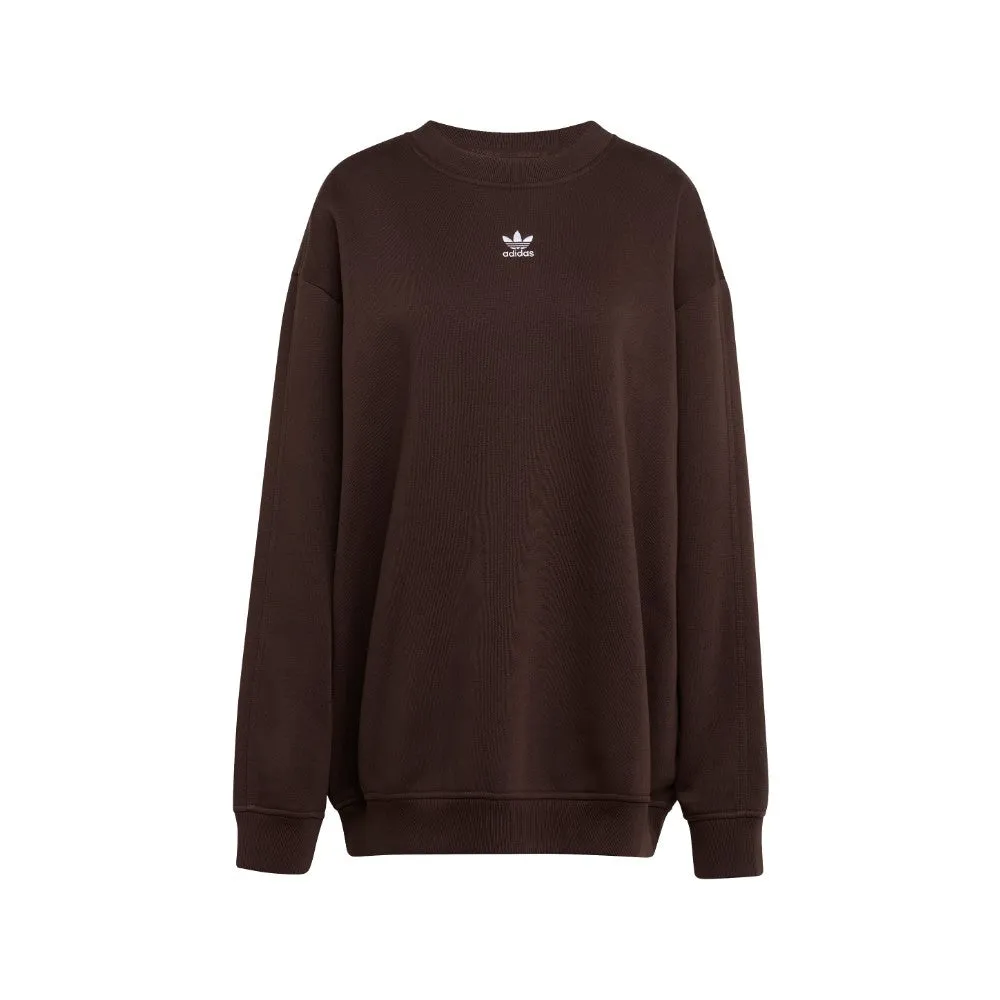 Essentials Fleece Long Oversized Crew Sweatshirt sold by Shoebacca