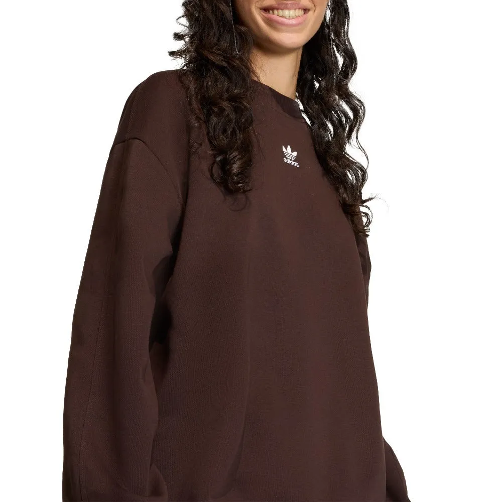 Essentials Fleece Long Oversized Crew Sweatshirt sold by Shoebacca product image thumbnail 5