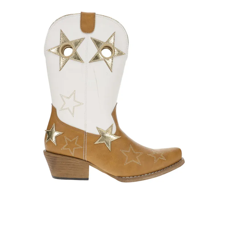 Star Rodeo Cowboy Boots made by Roper