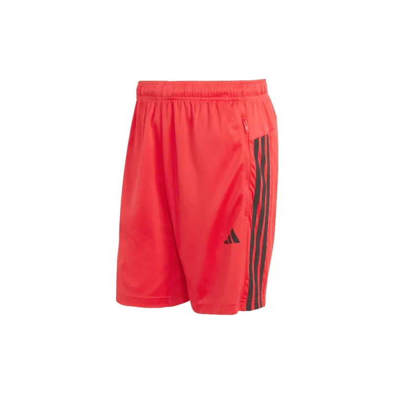 Workout Essentials Base 3-Stripes Pique Short 9-Inch made by Adidas
