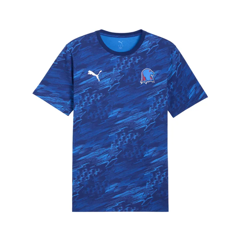 USA Passion Patterned Soccer T-Shirt made by Puma