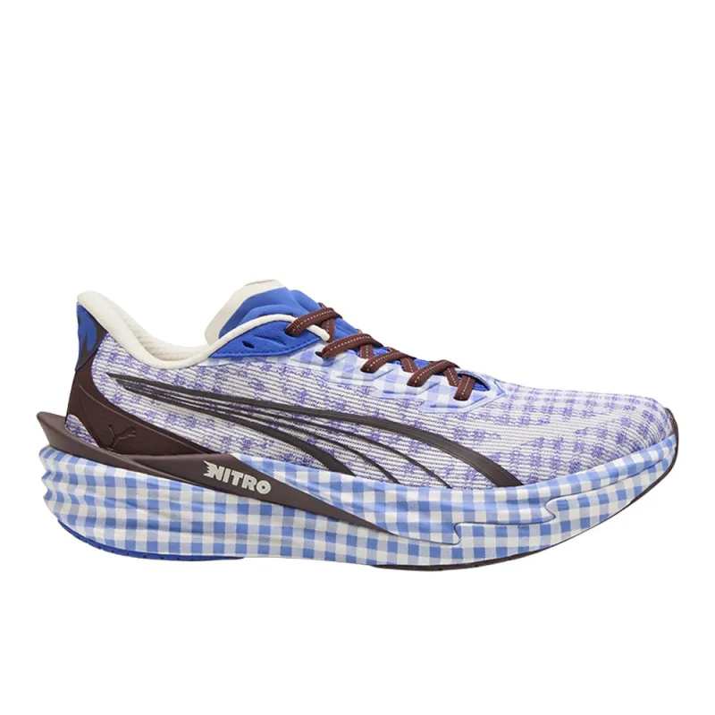 Deviate Nitro 4 Check Lace Up Sneaker made by Puma