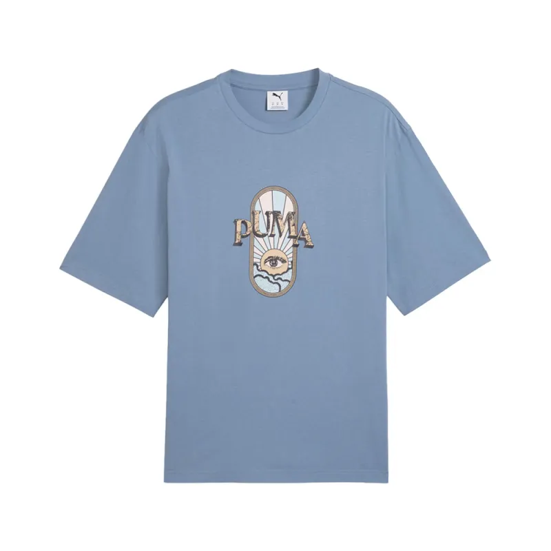 Fest Boxy Graphic Crew Neck Short Sleeve T-Shirt made by Puma