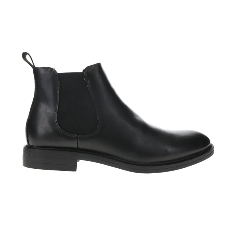 Logan Round Toe Pull On Chelsea Boots made by Shoebacca