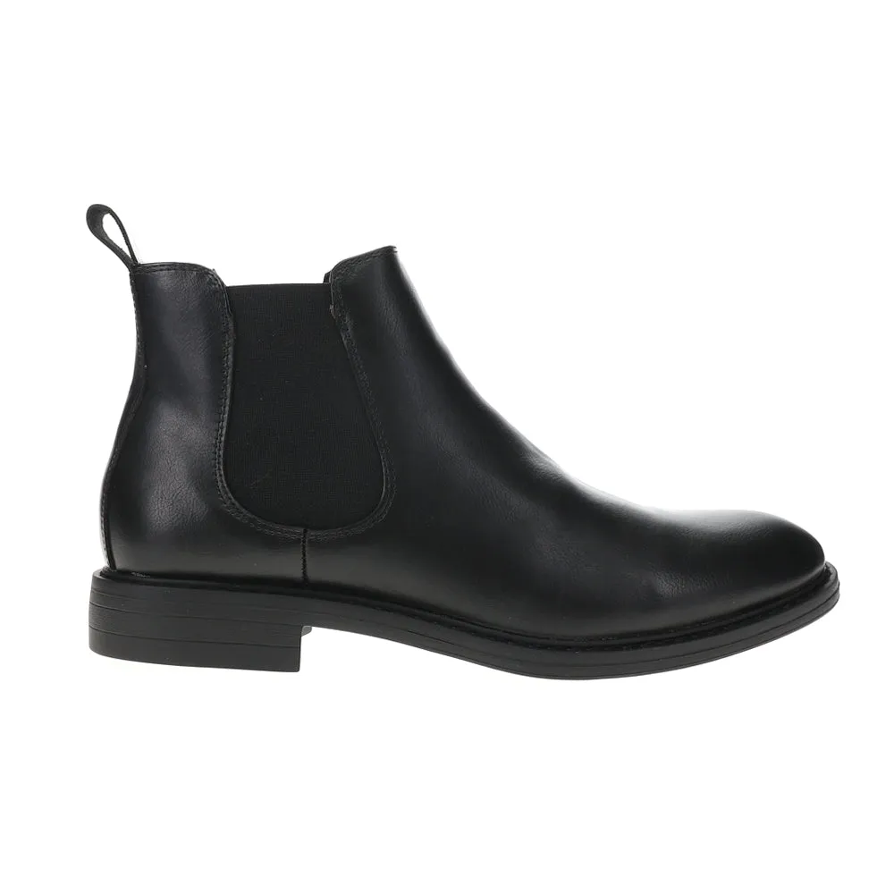 Logan Round Toe Pull On Chelsea Boots sold by Shoebacca