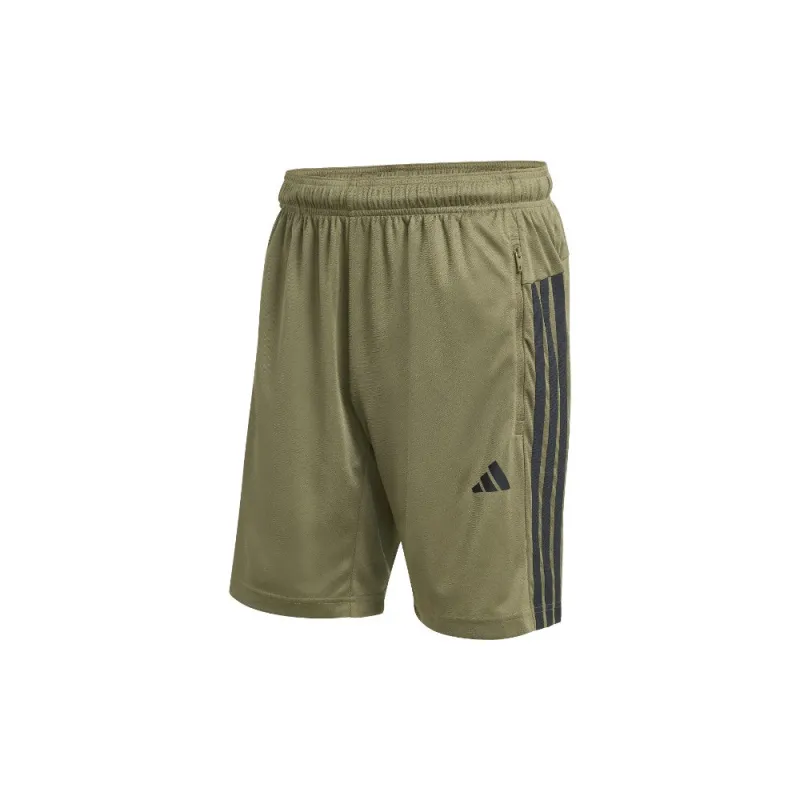 Workout Essentials Base 3-Stripes Pique Short 9-Inch made by Adidas