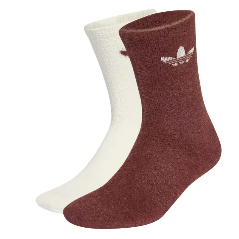 Fluffy Crew Sock 2 Pairs made by Adidas