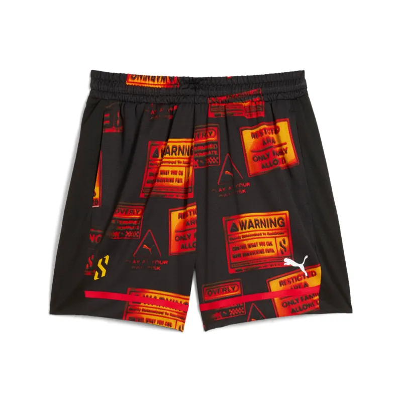 Scoot Caution Basketball Shorts made by Puma