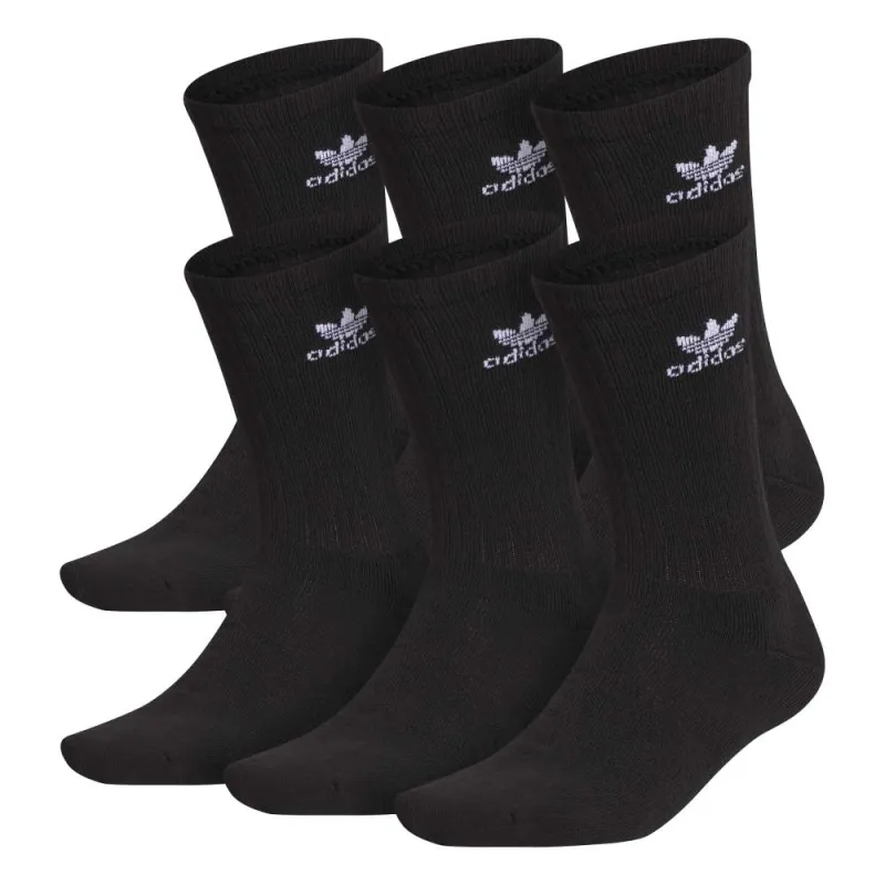 Trefoil Crew Socks 6-Pack made by Adidas