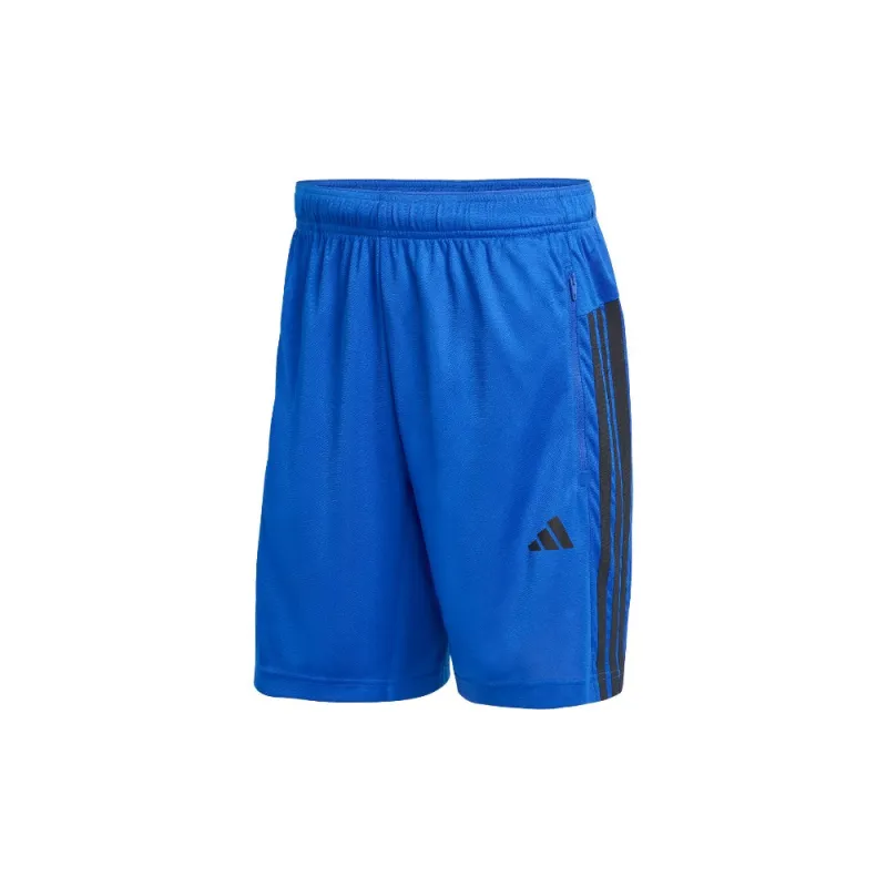 Workout Essentials Base 3-Stripes Pique Short 9-Inch made by Adidas