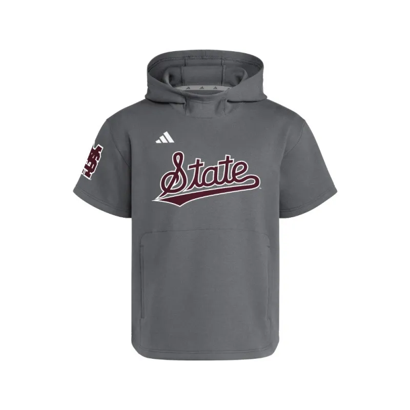 Dugout Short Sleeve Hoodie made by Adidas