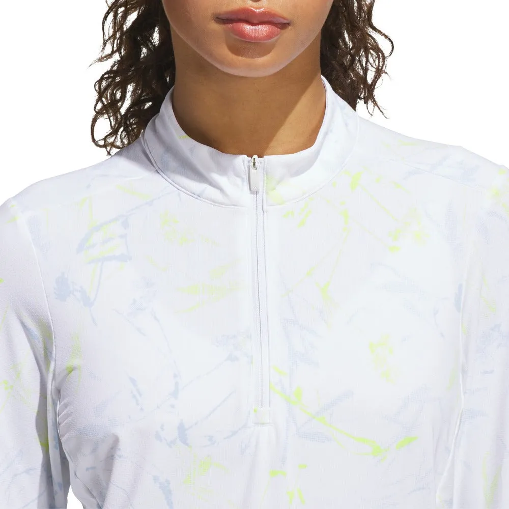 Ultimate365 Printed Quarter-Zip Mock Neck Top sold by Shoebacca product image thumbnail 5