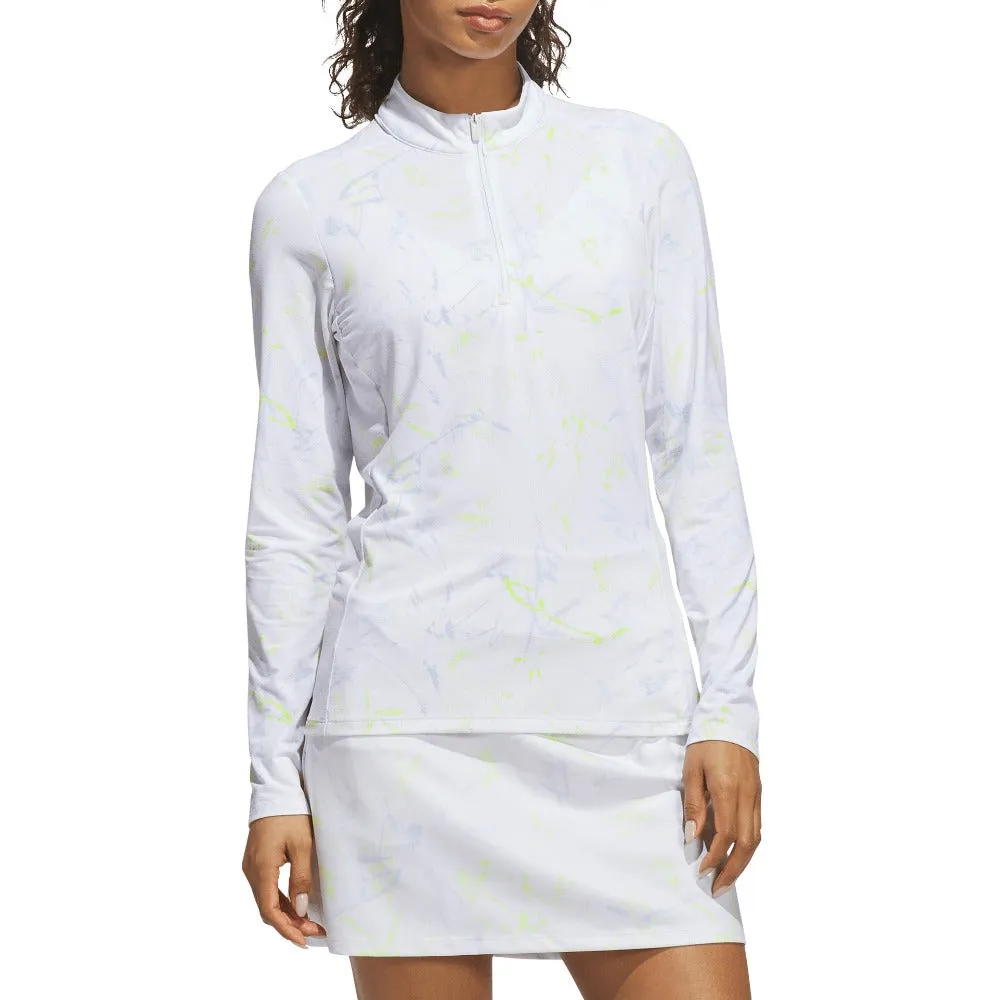 Ultimate365 Printed Quarter-Zip Mock Neck Top sold by Shoebacca product image thumbnail 2