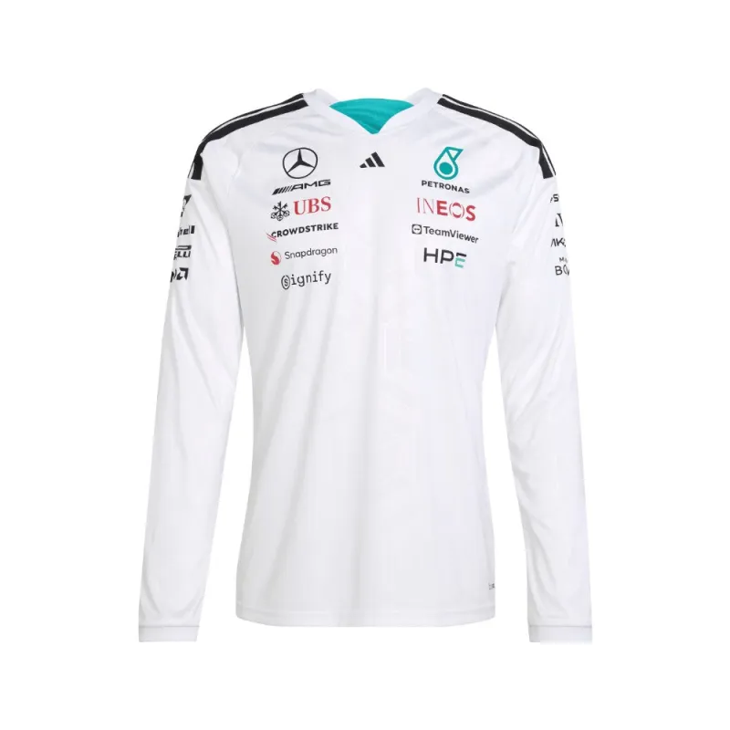 Mercedes-AMG Petronas F1 Longsleeve Team Driver Jersey made by Adidas