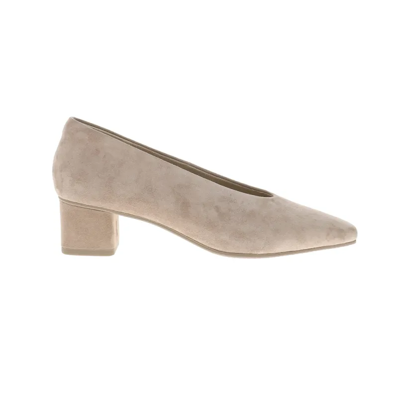 Solara Square Toe Block Heel Pumps made by VANELi