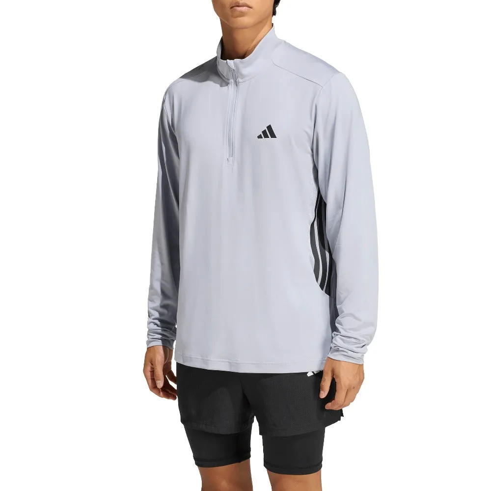 Tech Essentials Workout 1/4 Zip Long Sleeve T-Shirt sold by Shoebacca product image thumbnail 2