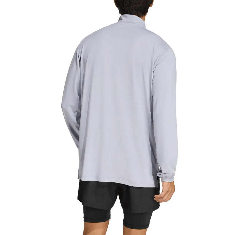 Tech Essentials Workout 1/4 Zip Long Sleeve T-Shirt sold by Shoebacca product image thumbnail 3