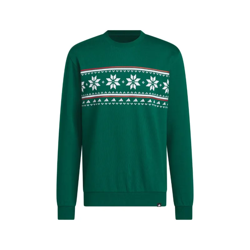 Holiday Sweater Graphic Crew made by Adidas