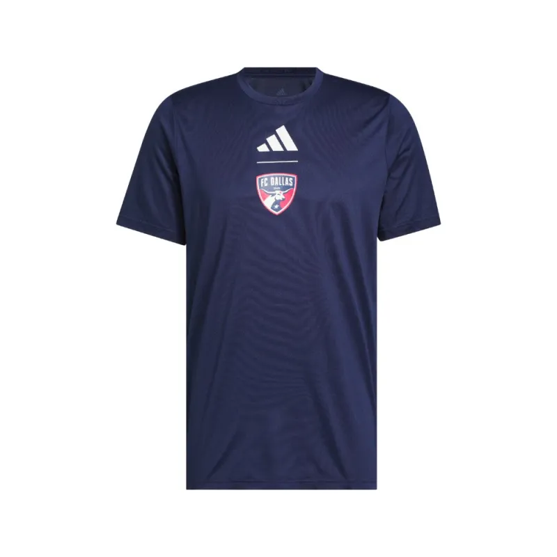 FC Dallas Short Sleeve Pregame T-Shirt made by Adidas