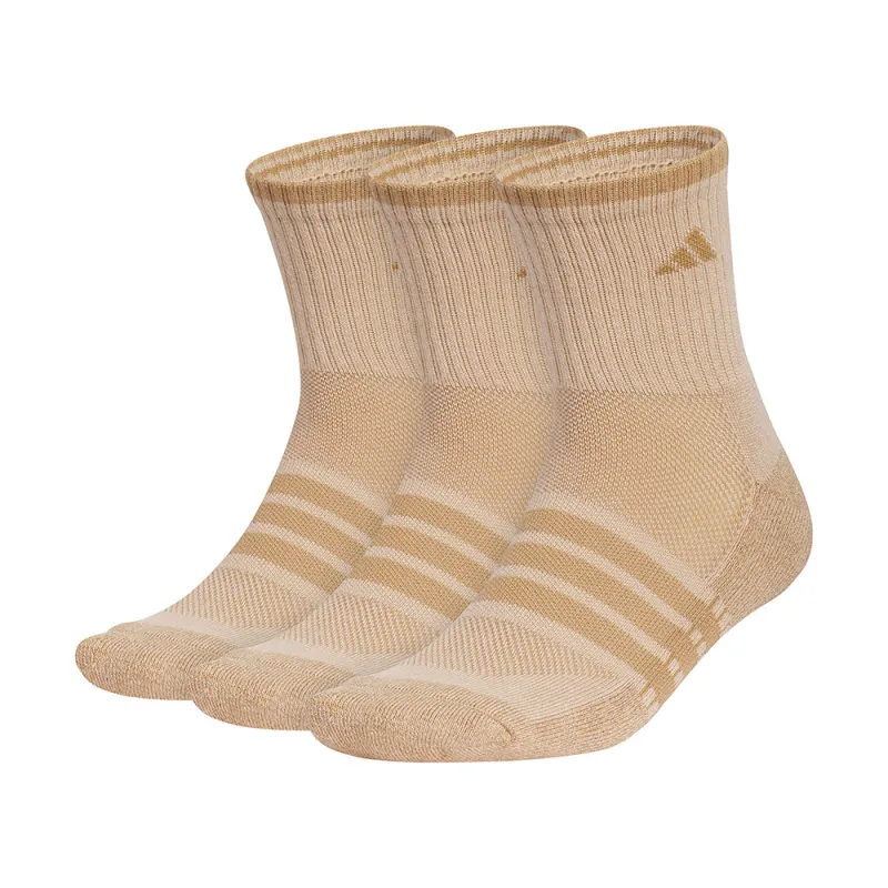 Cush X 4 3-Pack Mid-Crew Socks made by Adidas