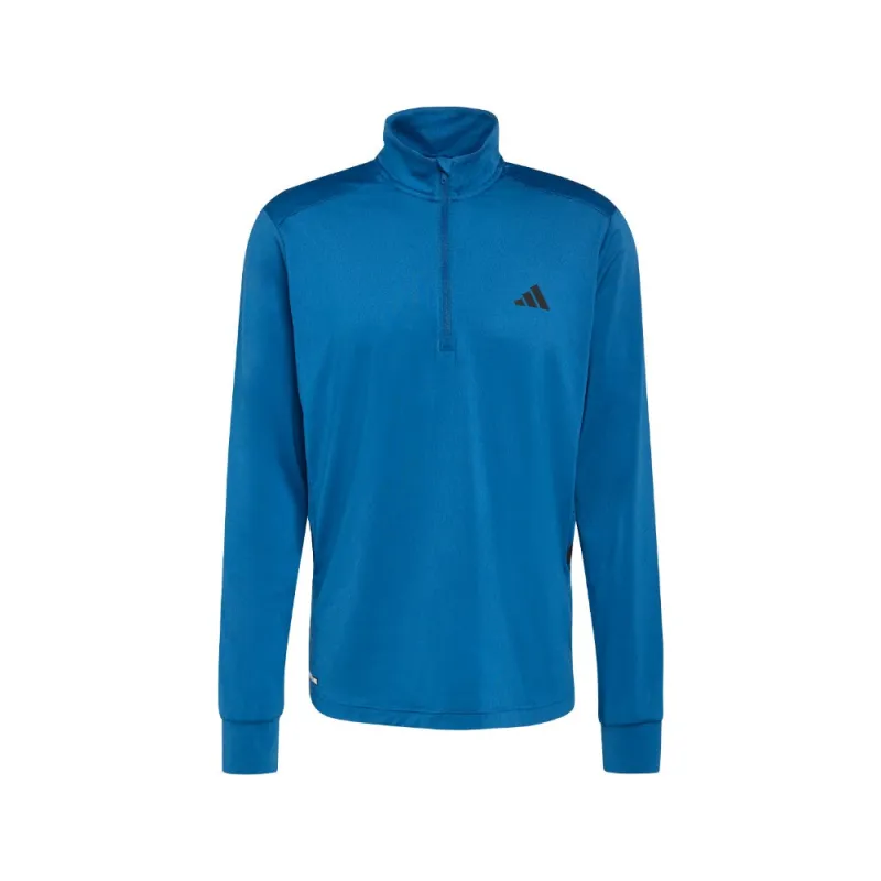 Tech Essentials Workout 1/4 Zip Long Sleeve T-Shirt made by Adidas