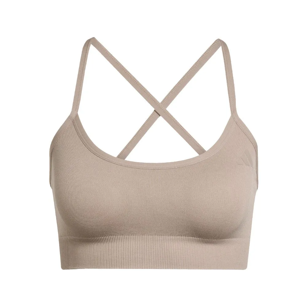 Workout Essentials Light-Support Knit Bra sold by Shoebacca