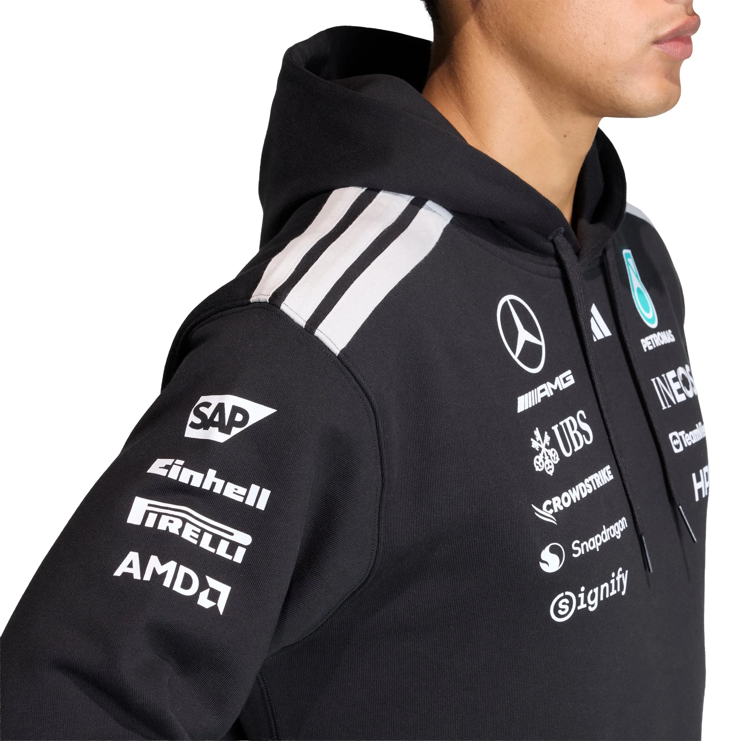 Mercedes - AMG Petronas Formula 1 Team Driver Hood sold by Shoebacca product image thumbnail 5