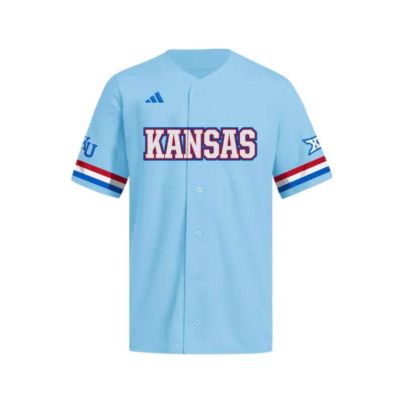 Kansas Long Bomber Football Jersey made by Adidas