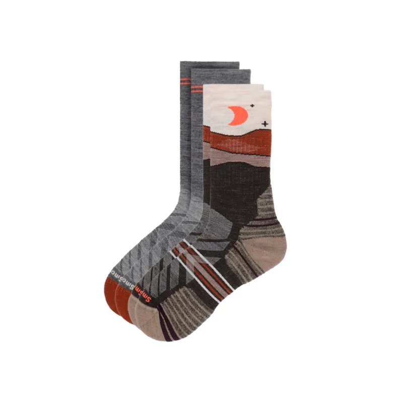 Hike Targeted Cushion Crew Socks 2pk made by Smartwool