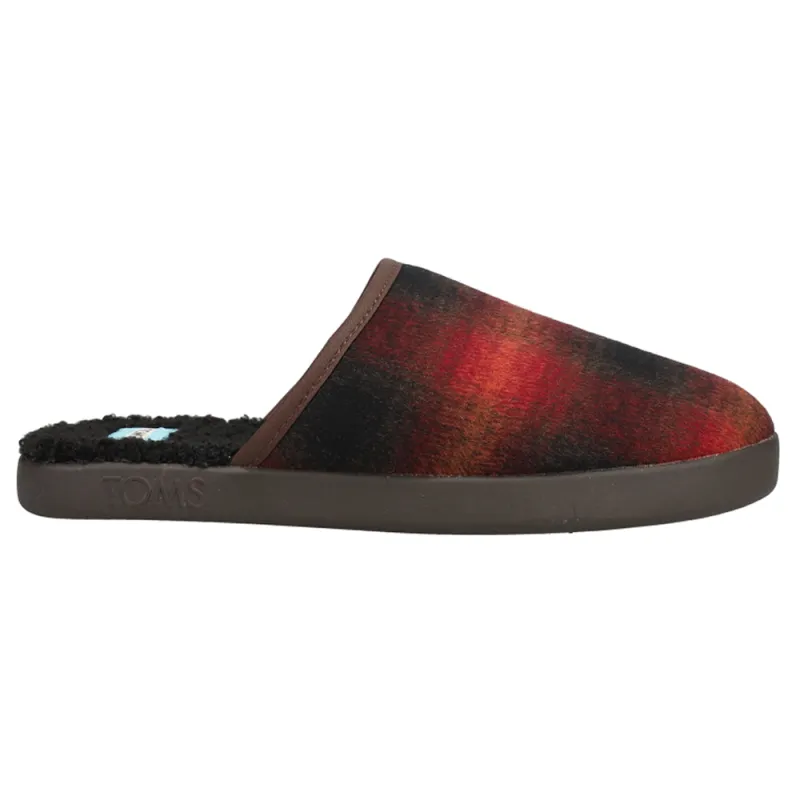 Harbor Plaid Slippers made by Toms