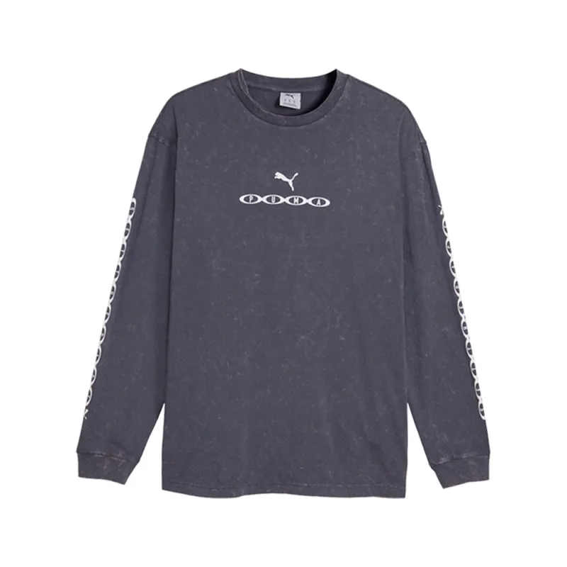 Run Culture Long Sleeve Graphic Tee made by Puma
