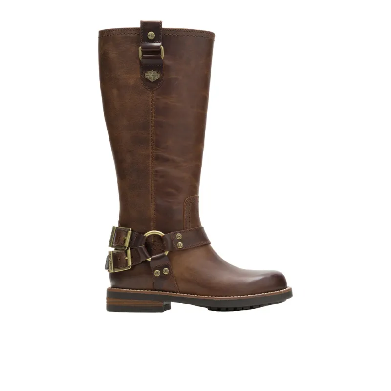 Juna Tall Round Toe Zippered Boots made by Shoebacca