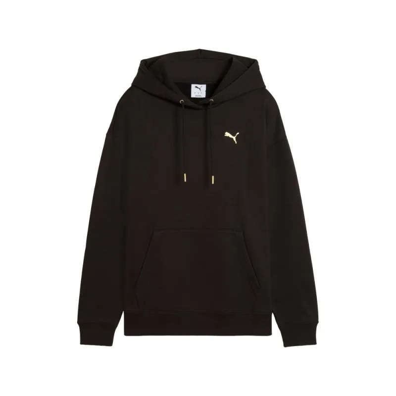 Maximal Metallic Comfort Fleece Hoodie made by Puma