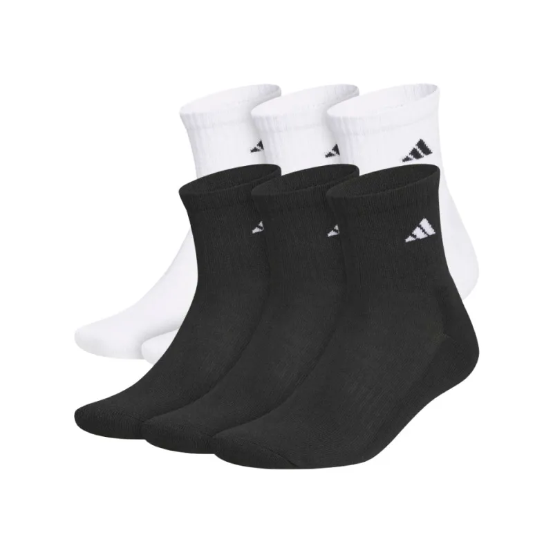 Classic Cush 6pk High Quarter Socks made by Adidas