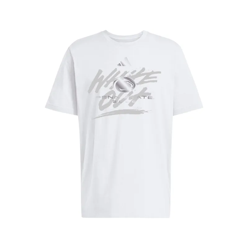 Penn State Nittany Lions 2026 White Out T-Shirt made by Adidas