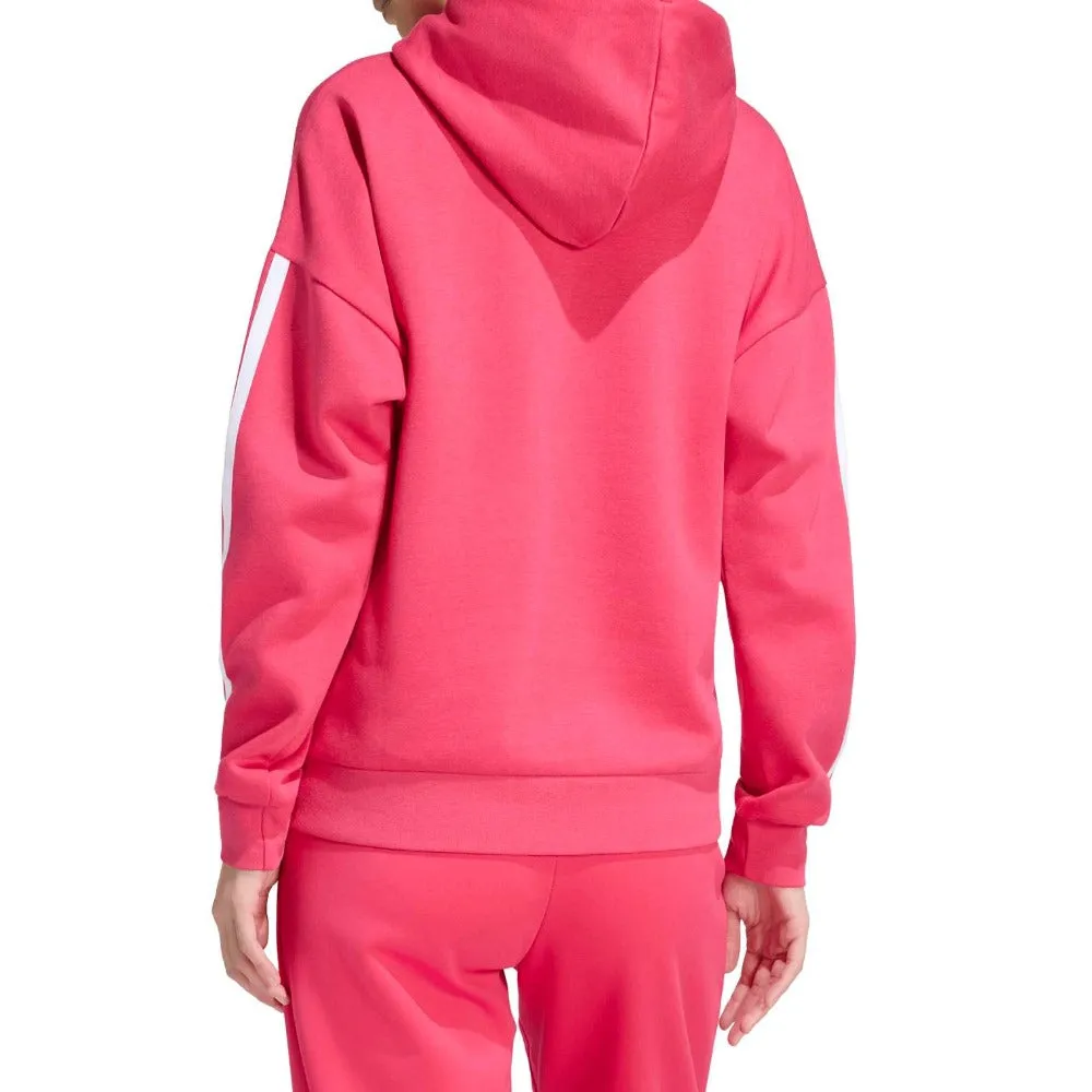 Essentials 3-Stripes Fleece Hoodie sold by Shoebacca product image thumbnail 3