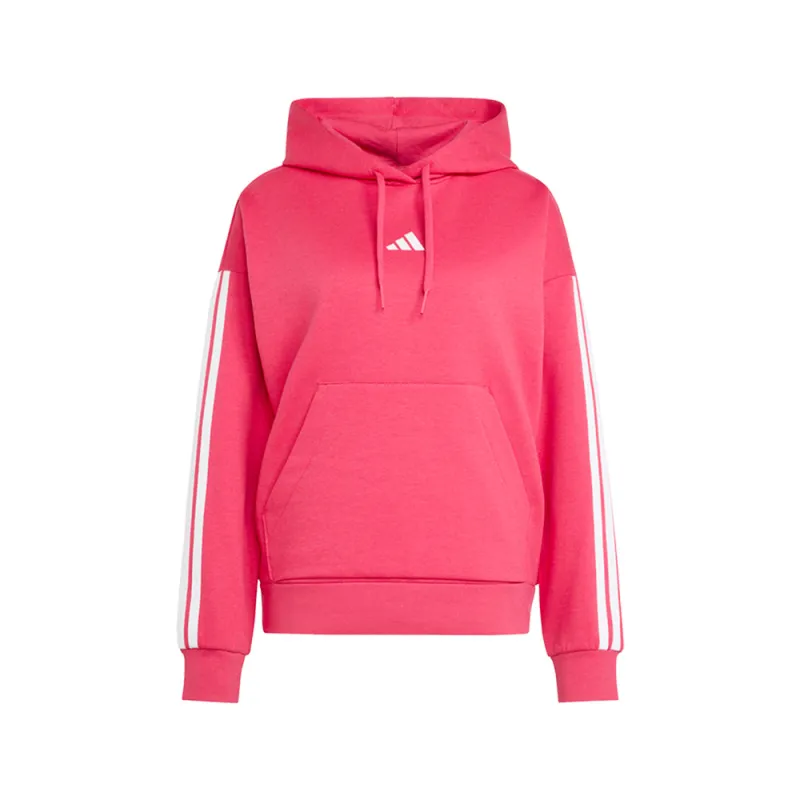 Essentials 3-Stripes Fleece Hoodie made by Adidas
