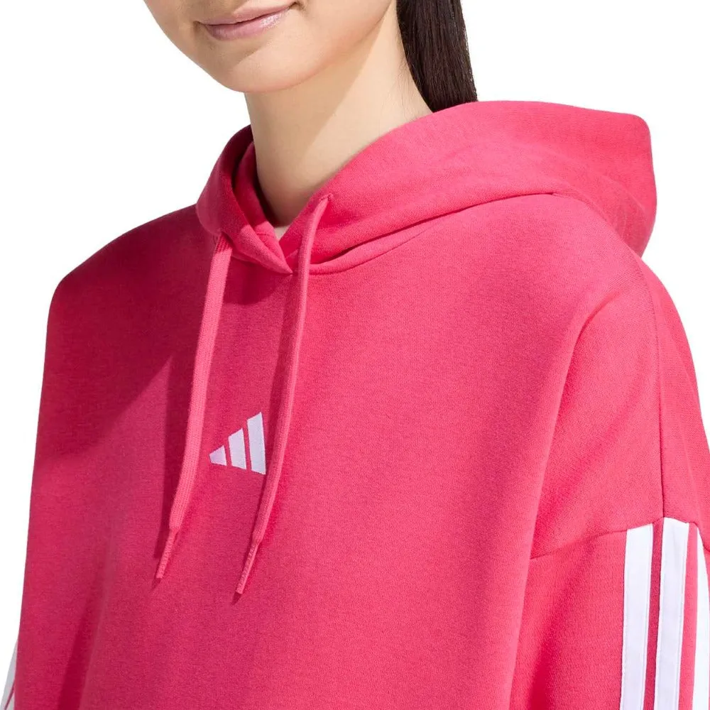 Essentials 3-Stripes Fleece Hoodie sold by Shoebacca product image thumbnail 5