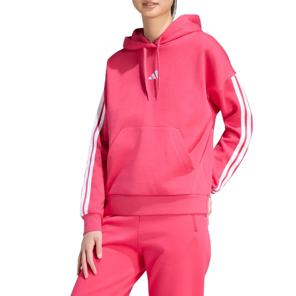 Essentials 3-Stripes Fleece Hoodie sold by Shoebacca product image thumbnail 2