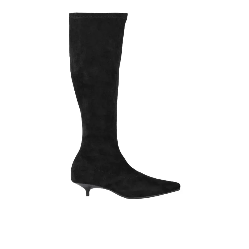 Confident Stretch V Suede Boots made by Seychelles