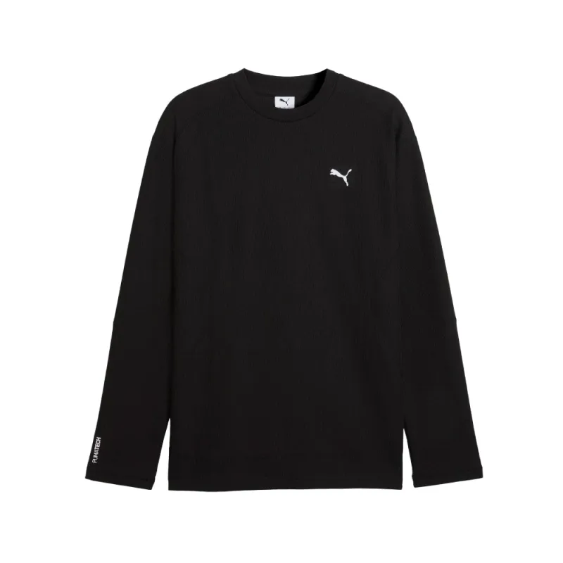 PUMATECH Relaxed Waffle Long Sleeve Tee made by Puma