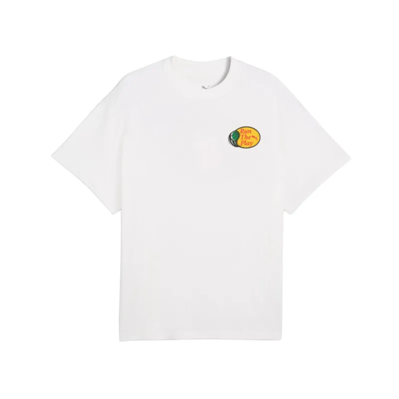 Dylan Wildcat Oversized Basketball Tee made by Puma