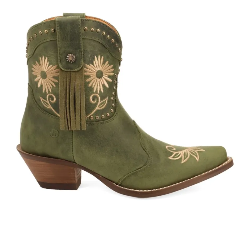Country Cute Leather Bootie made by dingo