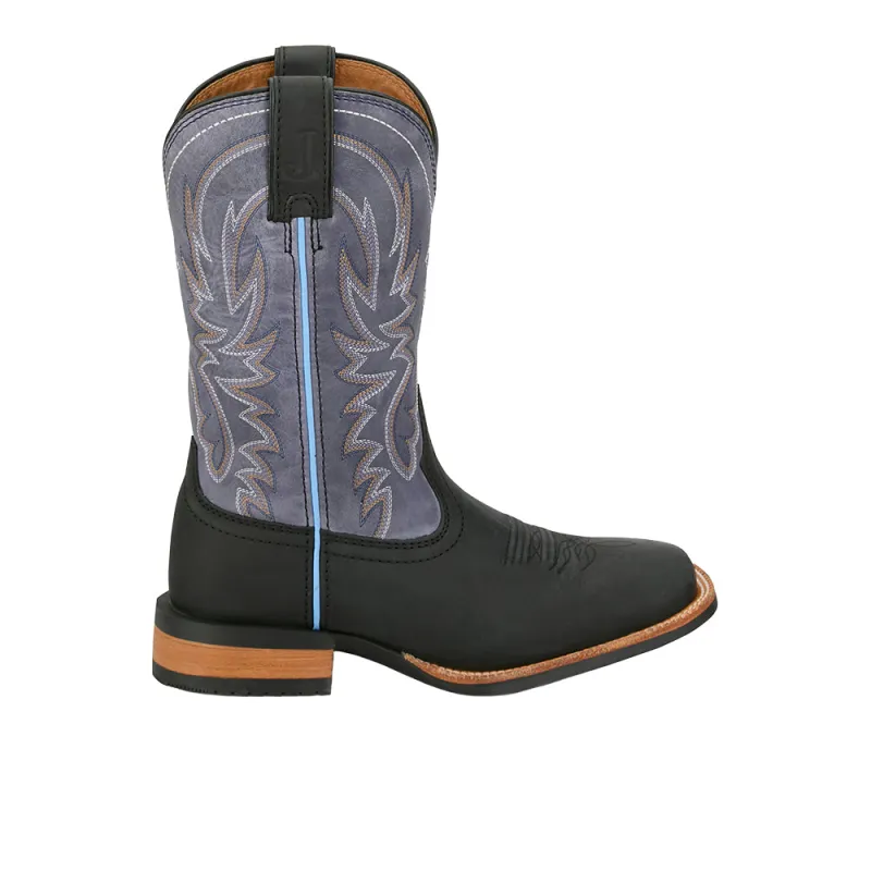 Outlaw Ryley Square Toe Pull On Cowboy Boots made by Justin Boots