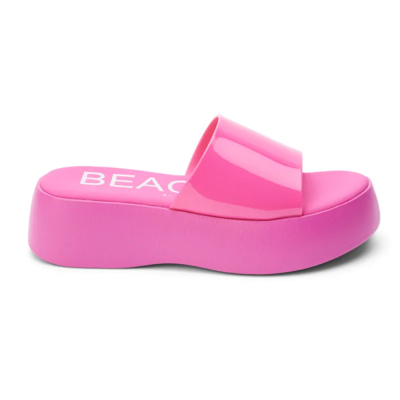 Solar Platform Slide Sandals sold by Shoebacca