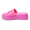 Solar Platform Slide Sandals sold by Shoebacca