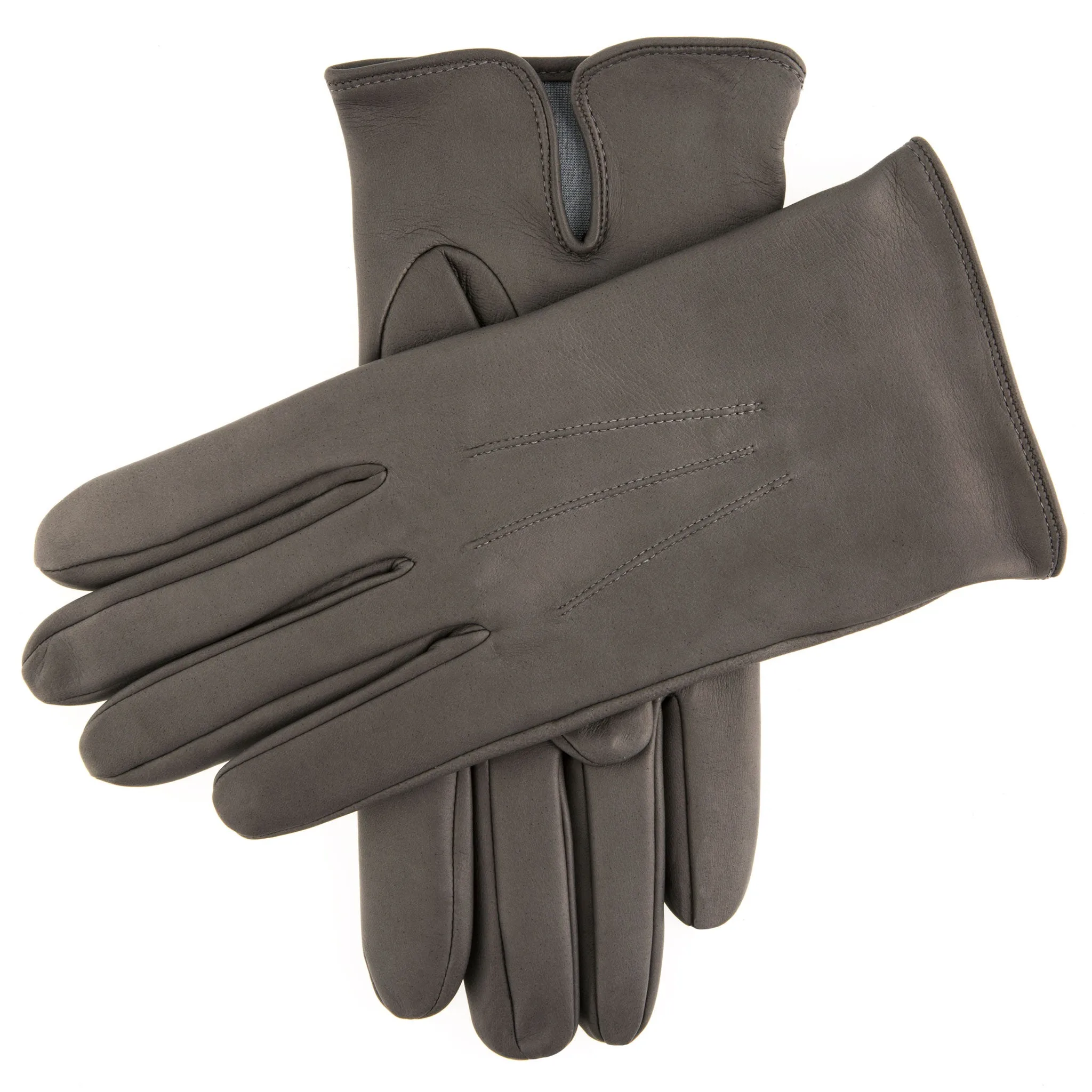Men's Heritage Three-Point Silk-Lined Leather Gloves sold by Dents Gloves product image thumbnail 2