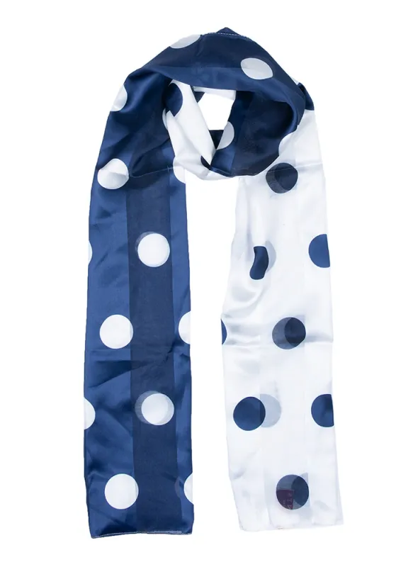 Women's Polka Dot Print Lightweight Scarf sold by Dents Gloves